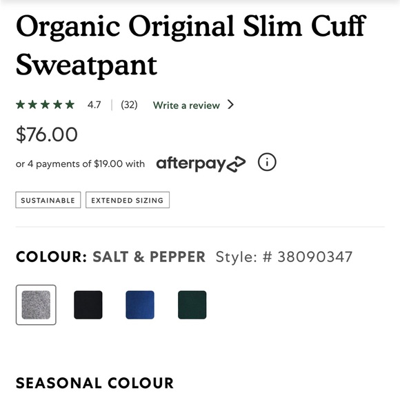 Roots sweatshirt and sweatpant set size small LNWOT - Picture 8 of 12